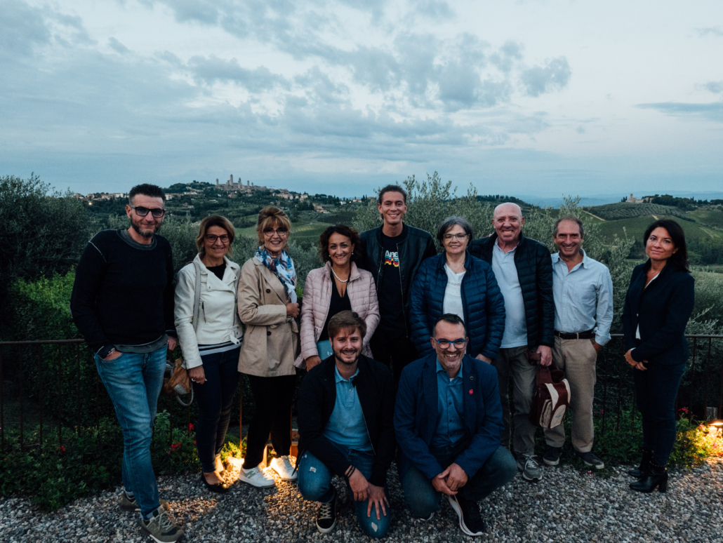 Vinarius foto gruppo San Gimignano